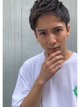 アリーズ シブヤ(ALLYS shibuya) ジェットモヒカン かき上げヘア ショートレイヤー ツーブロック