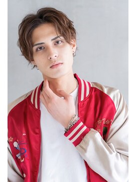 レニーバイエース(LANY by ACE) 【LANY 横浜】センター分けマッシュ×アッシュブラウン