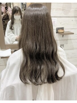 ベルクープス 天王寺店(Belle Coupes) 【BelleCoupes】 グレージュ 透明感カラー アッシュ