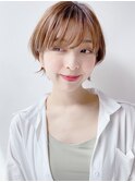 外ハネショートスタイル［髪質改善/池袋&目白&大塚］
