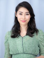 アイルビーヘア(I'll b hair)&nbsp;【下北沢＊I'll b hair＊】美髪のススメ黒髪ロングウェーブヘア