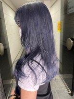 ヘアー ミッション 心斎橋店(hair Mission) パープルシルバー/グラデーション