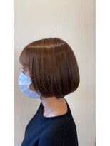 カノエ 宇部小串店(canoe)&nbsp;ショートボブ/髪質改善縮毛矯正/髪質改善/韓国風/韓国ヘア