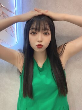 ロンドメリア 天神大名店(Lond Melia) ★小顔黒髪クラゲヘアーオリーブグレーココアベージュ髪質改善★