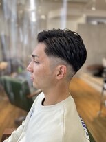 アンダーバーホワイトモデ 河内長野(_WHITE mode)&nbsp;◎清潔感メンズナチュラルメンズベリーショート刈り上げブラック