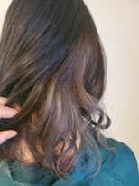 ククル ヘアー(cucule Hair)&nbsp;京都・西院cuculehair  インナーカラー☆シルバー