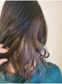 京都・西院cuculehair  インナーカラー☆シルバー