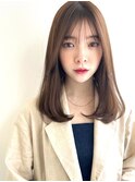 ★大人ガーリープリカール小顔レイヤーカットイルミナカラー