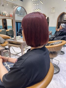 ロンド レグリーズ 立川(Lond leglise) インナーカラー/イヤリングカラー/ケアブリーチ/ブリーチ/立川