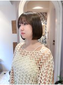黒髪内巻きボブ　【錦糸町】