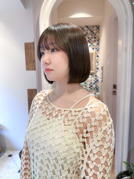 ロンド ブランシュ 錦糸町北口(Lond blanche) 黒髪内巻きボブ 【錦糸町】