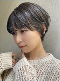 【小顔見せ】ナチュラルショート ハシムラアキト