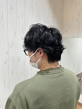 ソワン ドゥ ブレス 立花店(soin de brace) メンズスパイラルパーマ/メンズパーマ