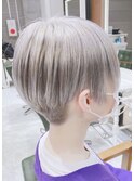 20代30代40代大人かわいい小顔前下がりショートボブネオウルフ