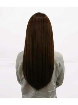 リンヘアー(Rin. hair) 縮毛矯正ダークブラウンカラー