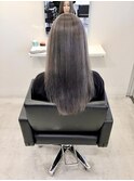 【percent枚方】アッシュベージュbefore after