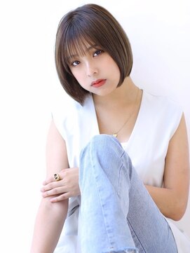 オーロ 宝塚店(ORO) 20代30代40代50代シアーカラー姫カットセミディカールショート