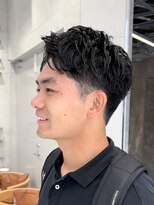 ピークアブー 原宿ハラカド(PEEK-A-BOO) メンズスパイキージェントルベリーボックスフェードショート短髪