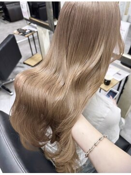 リア(riah) ミルクティーベージュダブルカラーインナーカラーケアブリーチ