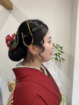 フラム(fulam)&nbsp;ウェーブタイトシニヨン