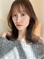 ノラギンザユー(NORA GINZA/U) 20/30代 顔まわりカットフェイスレイヤー後れ毛カット前髪カット