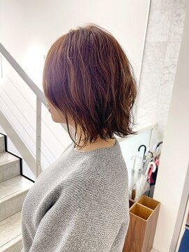 リアン(Lian) ボブの髪質改善パーマデザイン