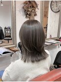 春色*透け感ラベンダーベージュ..~**.