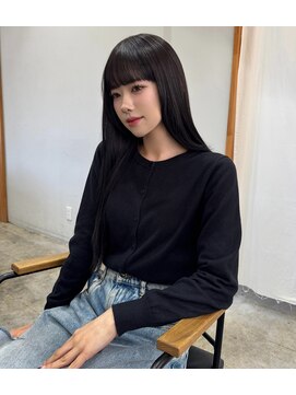 ケノミカ(KENOMIKA.) 暗髪でも透明感がほしい方/ロングヘア/オリーブ