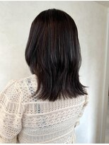 ヘアアンドメイク エジェリ(hair&make egerie)&nbsp;ラベンダーグレージュ・ハイライト・顔周りレイヤーウルフ