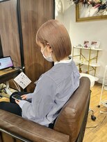 ショコラアッシュ　ヘルシースタイル　ふんわりカール