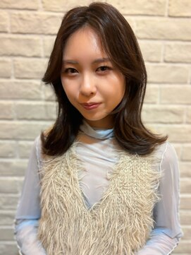 オーロ(ORO) 20代30代40代オススメ/くびれ鎖骨ミディアム/ココアブラウン