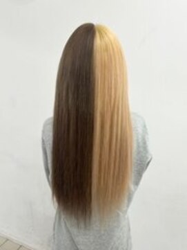 ルシア 京都四条河原町烏丸(LuciA) 【レミー100%/54cm】 シールエクステ×カラー×レイヤーカット