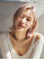 ロッソ ヘアアンドスパ 谷塚店(Rosso Hair&SPA)&nbsp;前髪顔まわりカット/外ハネボブ/丸みボブ/ショートボブ