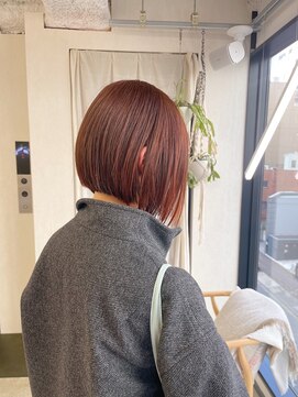 キジ(kiji) ミニボブ/ショートボブ/ボブ/赤髪〔久屋大通/丸の内/伏見/高岳〕