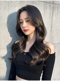 神戸三宮　韓国レイヤーカット　顔まわりカット