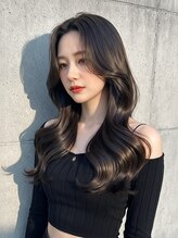 プティ(PUTY)&nbsp;神戸三宮　韓国レイヤーカット　顔まわりカット