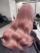 ペレ 渋谷(PELE)&nbsp;着物ヘア/ダークアッシュ/ミディアムレイヤーカット/渋谷