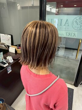 アイズ 本厚木(AIZU) 白髪ぼかしハイライト