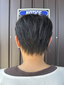 オーガニック ライフ 若葉 鶴ヶ島(organic+life) 黒髪爽やか◎夏の刈り上げベリーショート