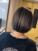 ヘアカロン 熊本本店(Hair CALON)&nbsp;ハイライトカラー似合わせカットショートボブ