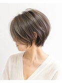 白髪ぼかし/脱白髪染め/白髪染めハイライト/白髪染め