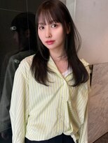 アクシス 栄店(`AXIS)&nbsp;馬渕ミルクティーブロンド/ダークブルー/デジタルパーマ/栄