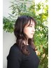 *平日限定*50%OFF◎カット+根本の白髪染め♪こだわりの薬剤使用◎