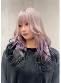 ラベンダーデザインカラー【かわい】
