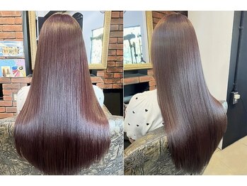 タイズ 渋沢店(ties)の写真/前髪、顔回りなど気になる部分だけでもOK♪ダメージ最小限に艶ストレート☆[渋沢/渋沢駅/渋沢駅１分]