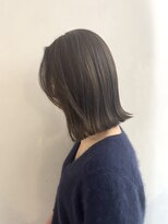 マスカリ(muscali)&nbsp;グレージュ/デザインカラー/ハイライトカラー30代40代髪型i25