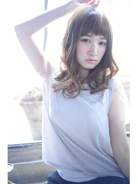 マノン バイ エイチ(MANON by H) 《MANON by H》ラフミックスカール×スモーキーアッシュ