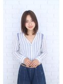 ツヤさら清楚系ボブ  【大和郡山市】
