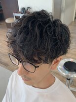 フィフス(fifth) コンマヘア 無造作マッシュ ツーブロック スパイラルパーマ