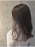 インナーカラー/セクションカラー/ペールベージュ/グレージュ